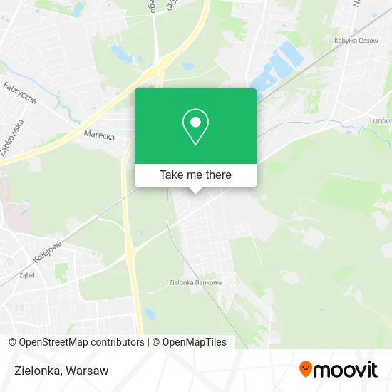 Zielonka map