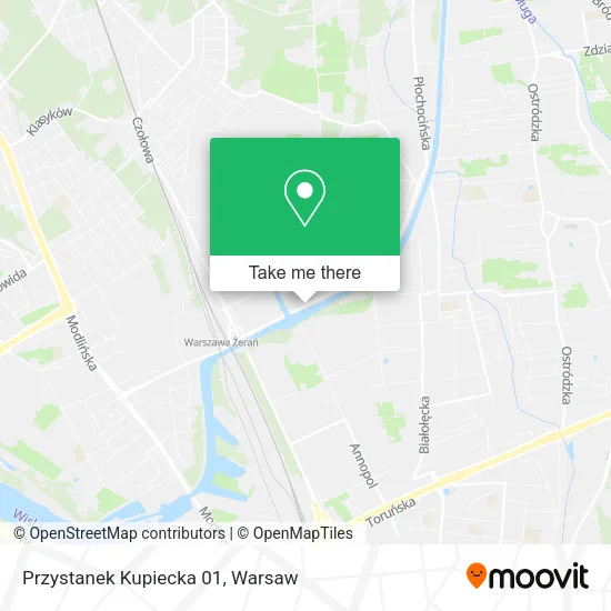 Карта Przystanek Kupiecka 01