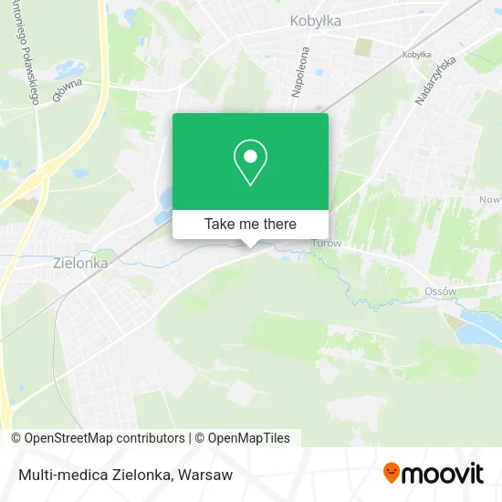 Multi-medica Zielonka map