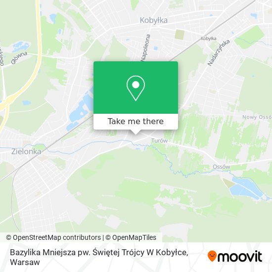 Bazylika Mniejsza pw. Świętej Trójcy W Kobyłce map