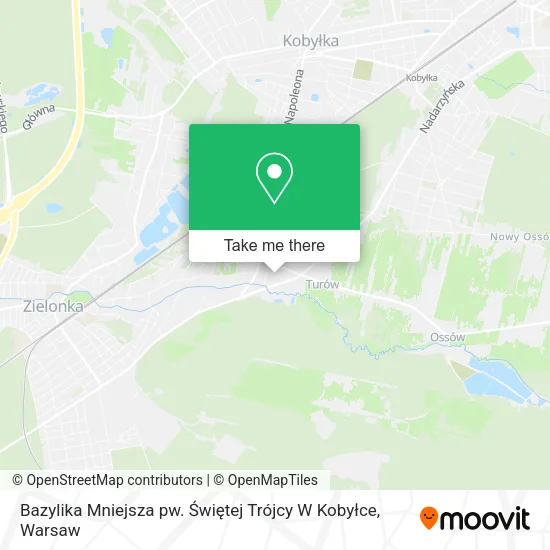 Bazylika Mniejsza pw. Świętej Trójcy W Kobyłce map