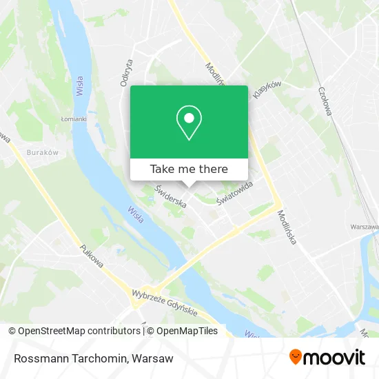 Карта Rossmann Tarchomin