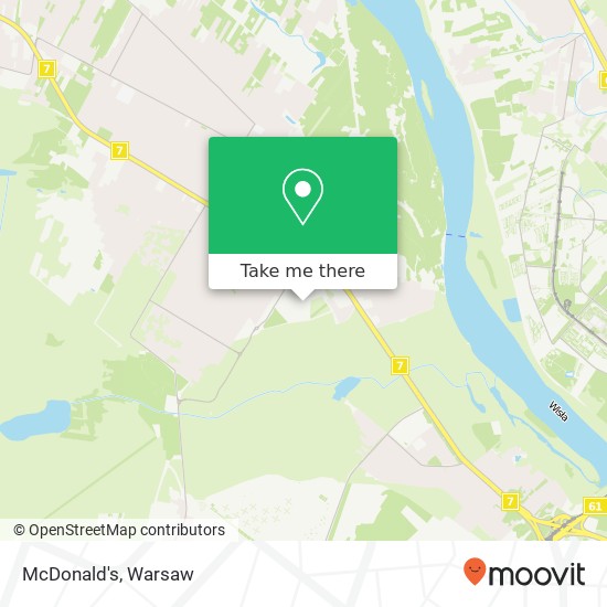 McDonald's map