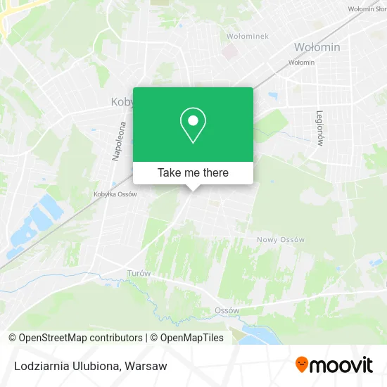 Lodziarnia Ulubiona map