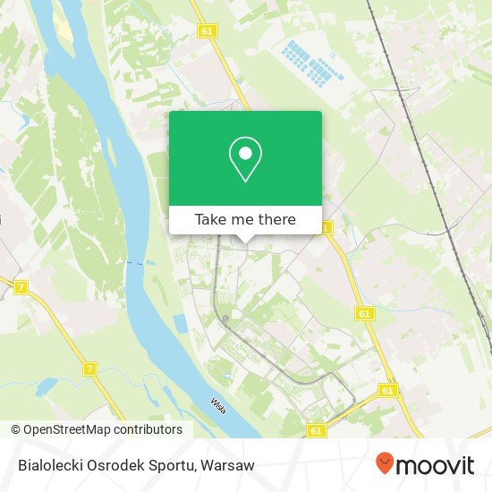 Bialolecki Osrodek Sportu map