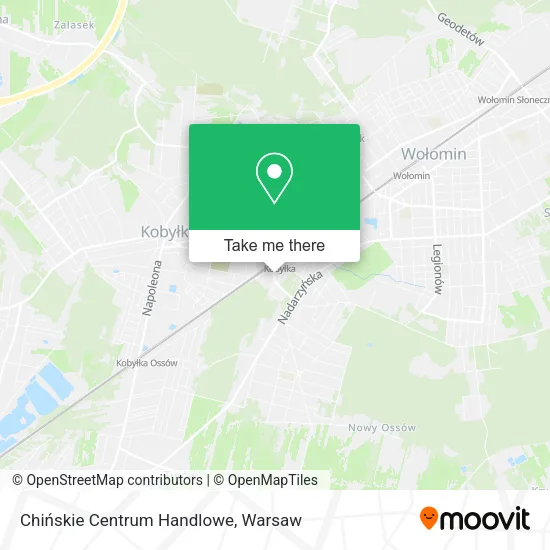 Chińskie Centrum Handlowe map