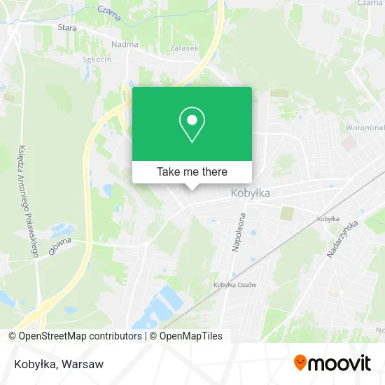 Kobyłka map