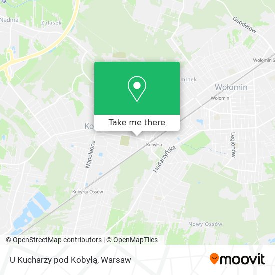 U Kucharzy pod Kobyłą map