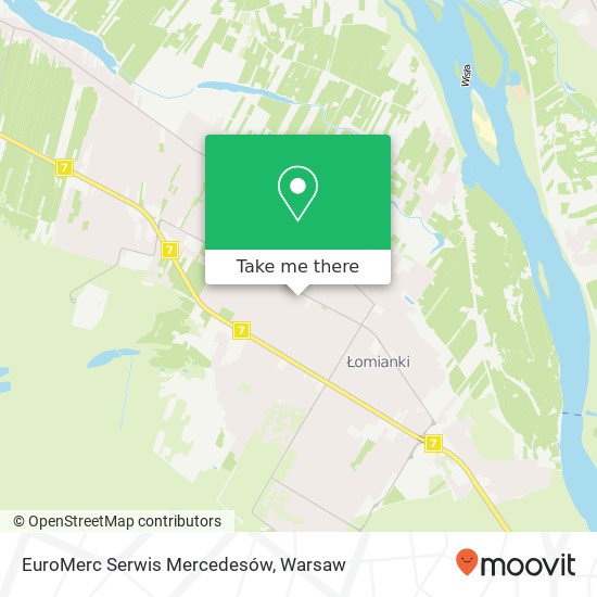 EuroMerc Serwis Mercedesów map