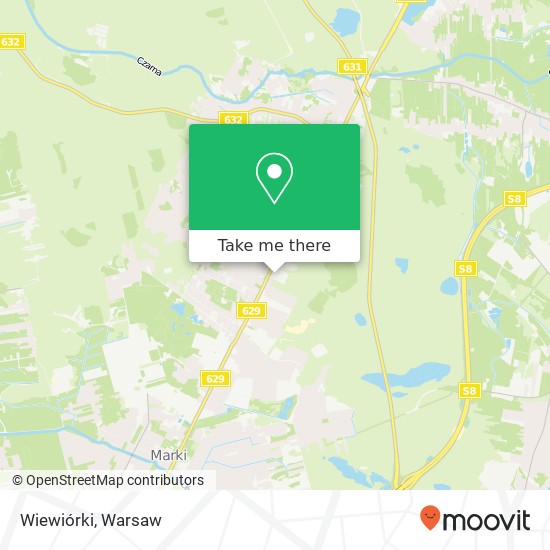 Wiewiórki map