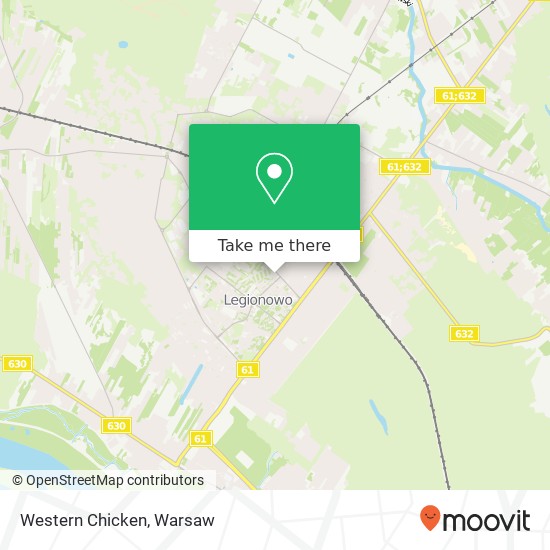 Карта Western Chicken