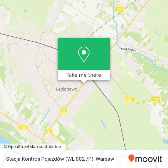 Stacja Kontroli Pojazdów (WL 002 /P) map