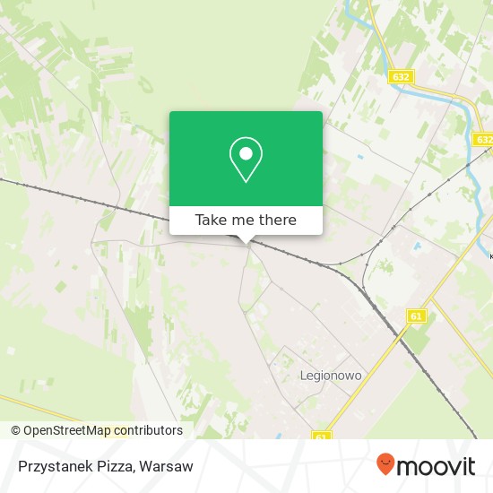 Przystanek Pizza map