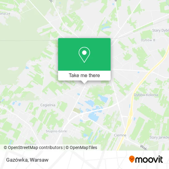 Карта Gazówka
