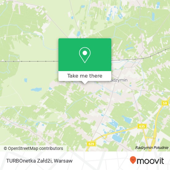 TURBOnetka Załdżi map