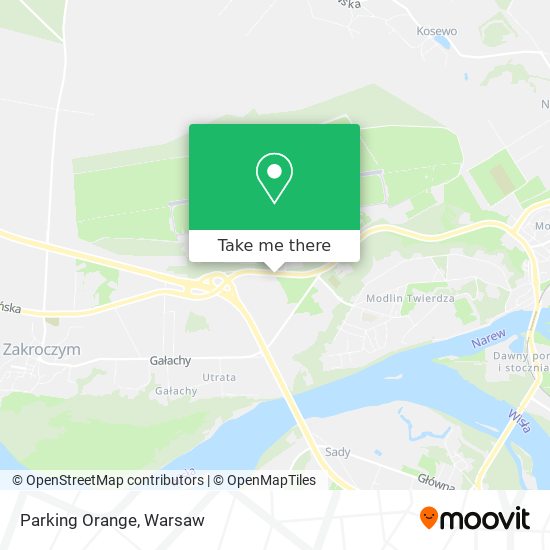 Parking Orange map