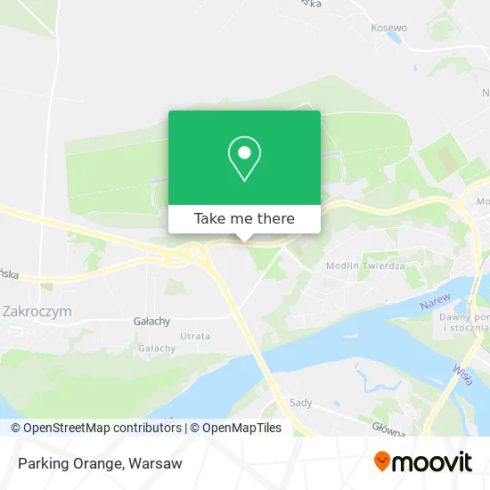 Карта Parking Orange