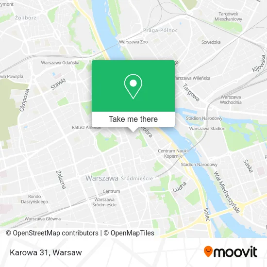 Karowa 31 map