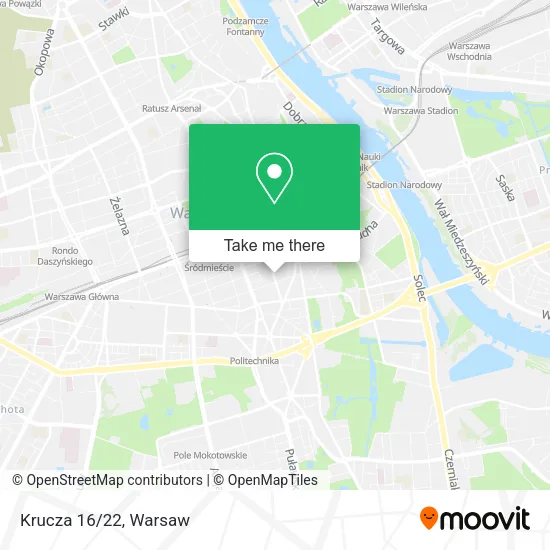 Krucza 16/22 map