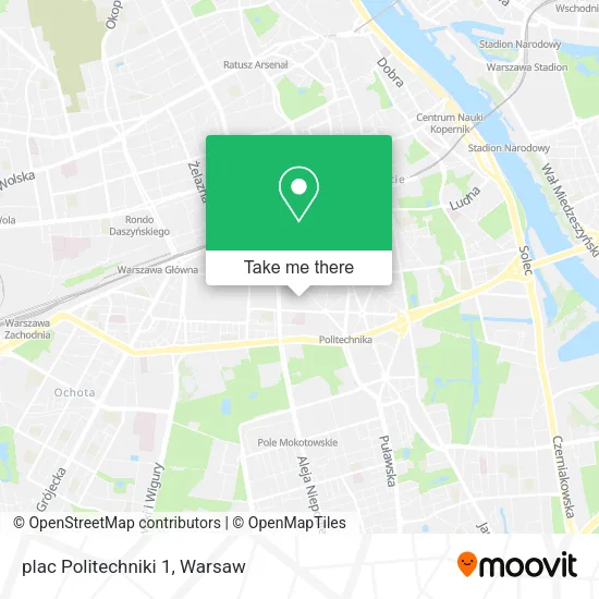 plac Politechniki 1 map