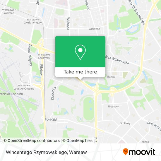 Wincentego Rzymowskiego map