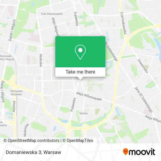 Domaniewska 3 map