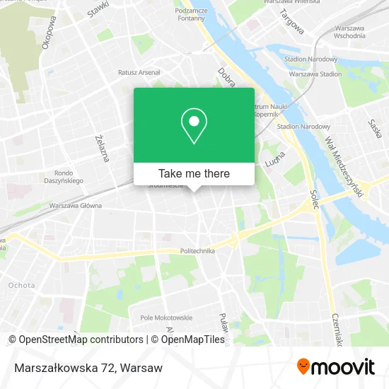 Marszałkowska 72 map