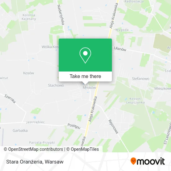 Stara Oranżeria map