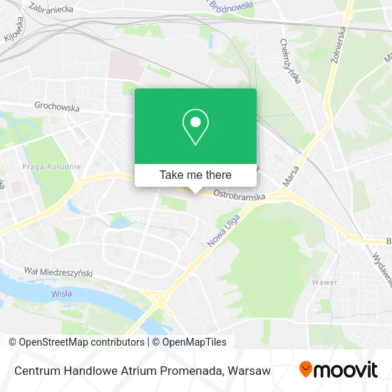 Centrum Handlowe Atrium Promenada map