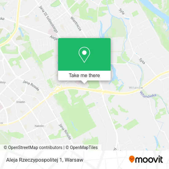 Aleja Rzeczypospolitej 1 map