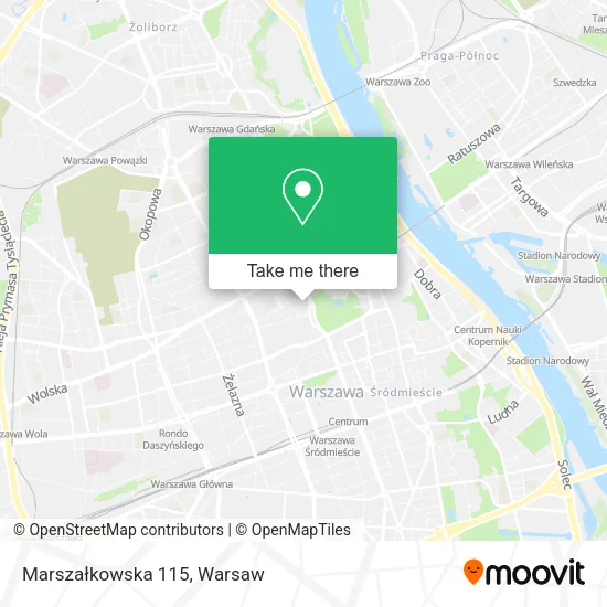 Marszałkowska 115 map
