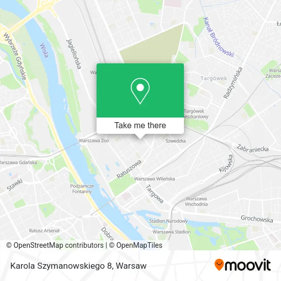 Карта Karola Szymanowskiego 8
