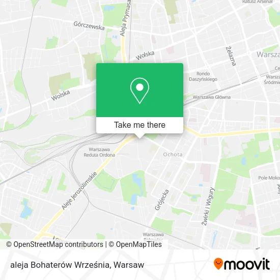 aleja Bohaterów Września map