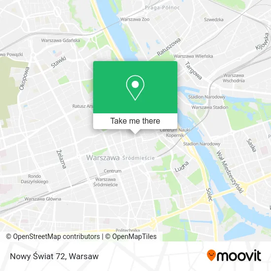Nowy Świat 72 map