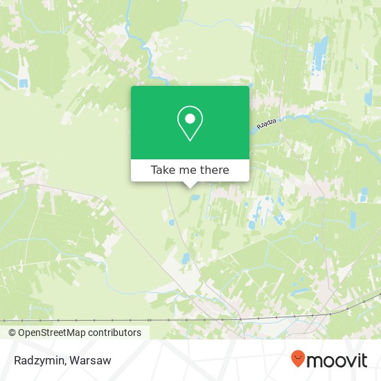 Radzymin map