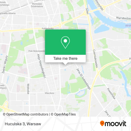 Huculska 3 map