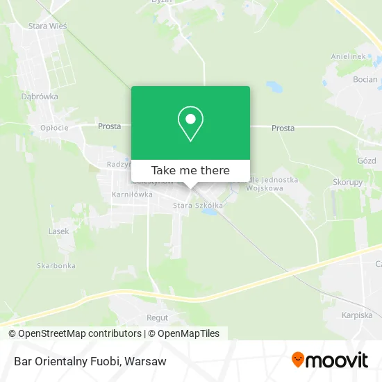 Bar Orientalny Fuobi map