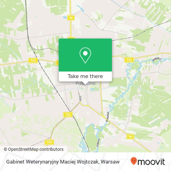 Gabinet Weterynaryjny Maciej Wojtczak map