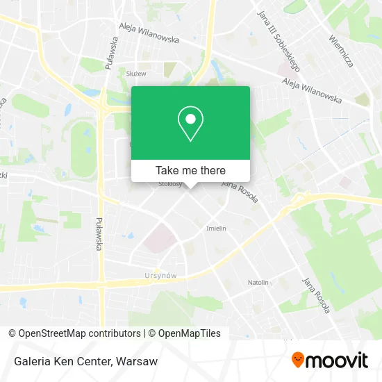 Galeria Ken Center map