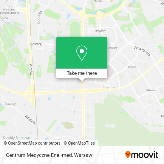 Centrum Medyczne Enel-med map