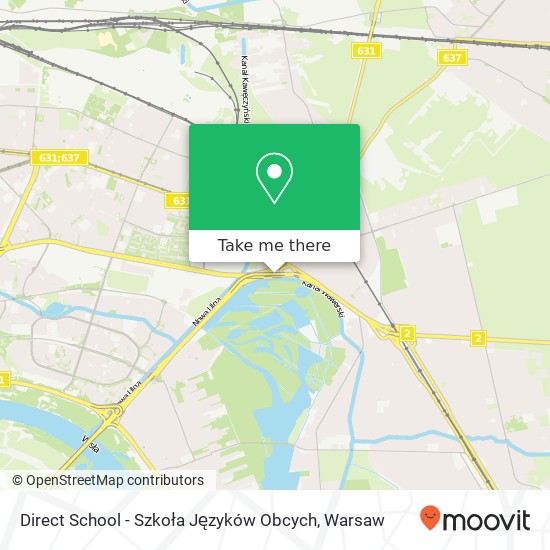 Direct School - Szkoła Języków Obcych map