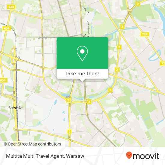 Multita Multi Travel Agent map