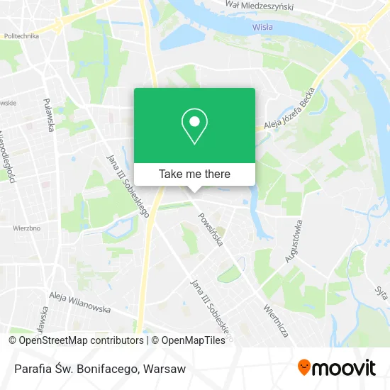 Parafia Św. Bonifacego map