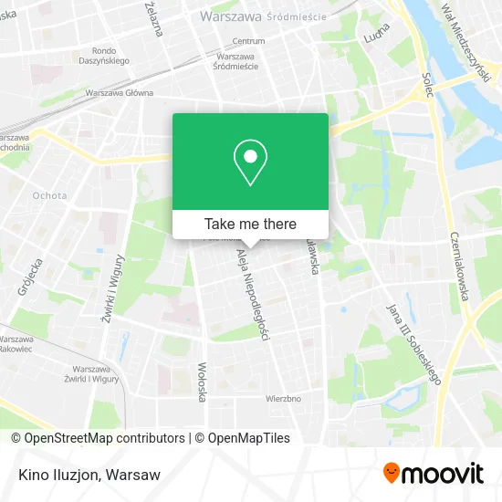 Kino Iluzjon map