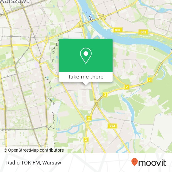 Radio TOK FM map