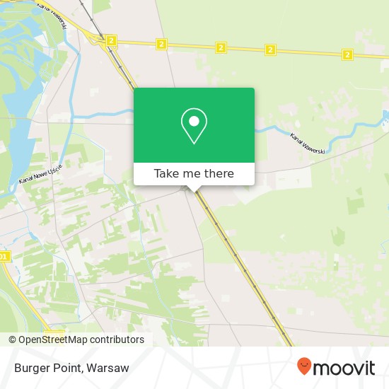 Burger Point map