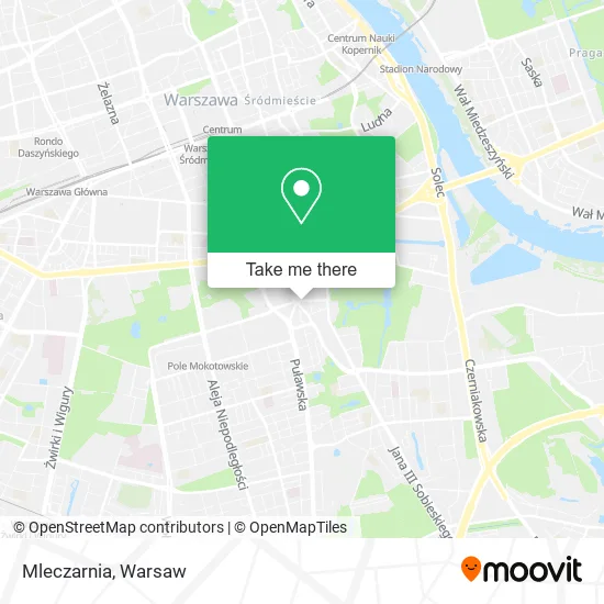 Карта Mleczarnia