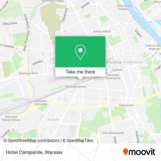 Hotel Campanile map