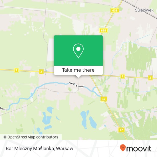 Bar Mleczny Maślanka map