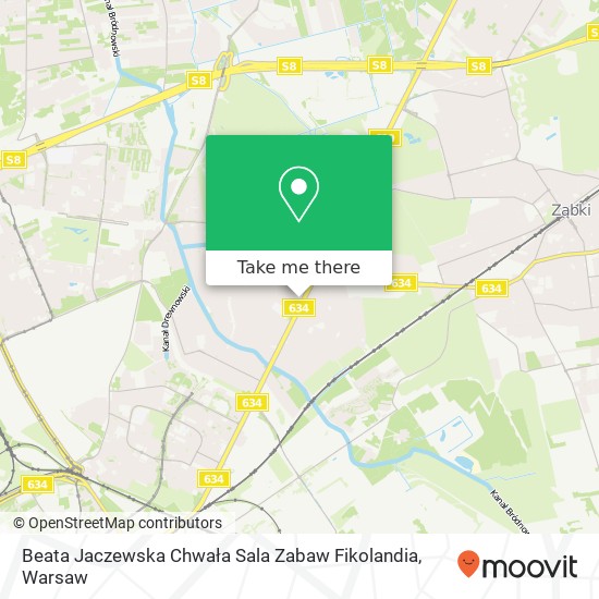 Beata Jaczewska Chwała Sala Zabaw Fikolandia map